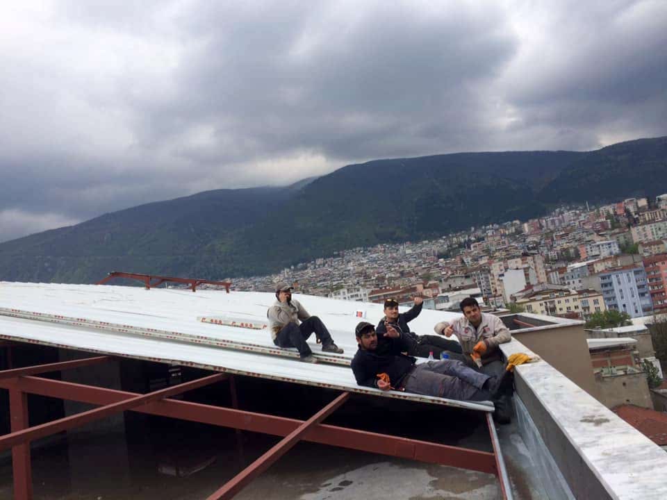 Çelik Konstrüksiyon Ve Sandviç Panel Kaplama